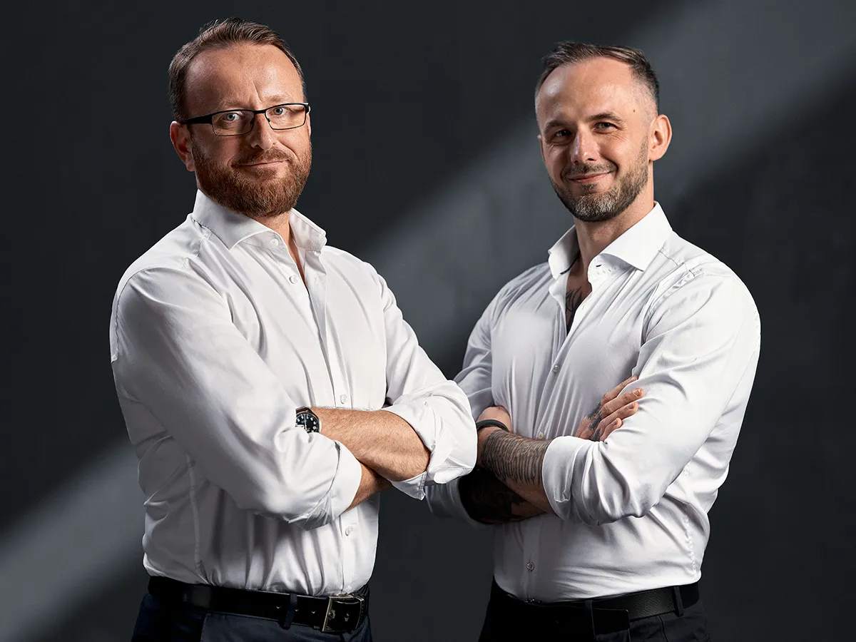 Maciej Broniarek i Konrad Rojda